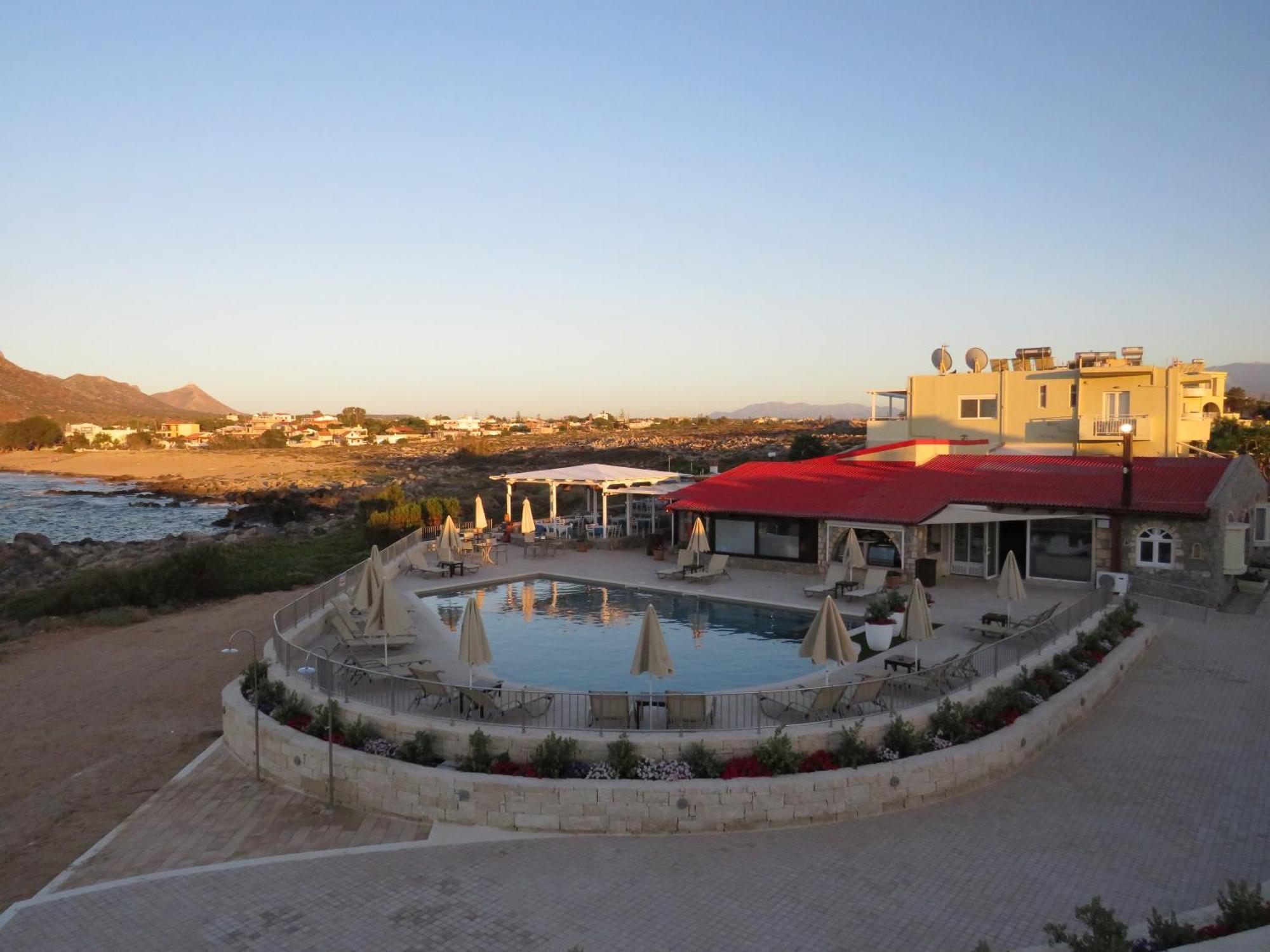 Blue Beach Villas Apartments Stavros  Exterior photo