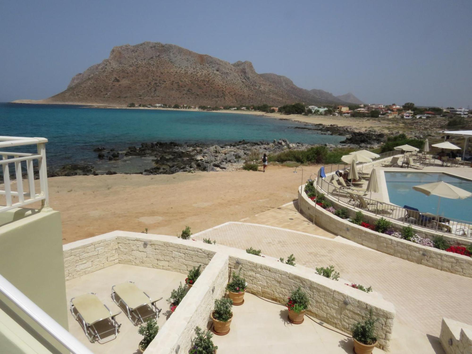 Blue Beach Villas Apartments Stavros  Exterior photo
