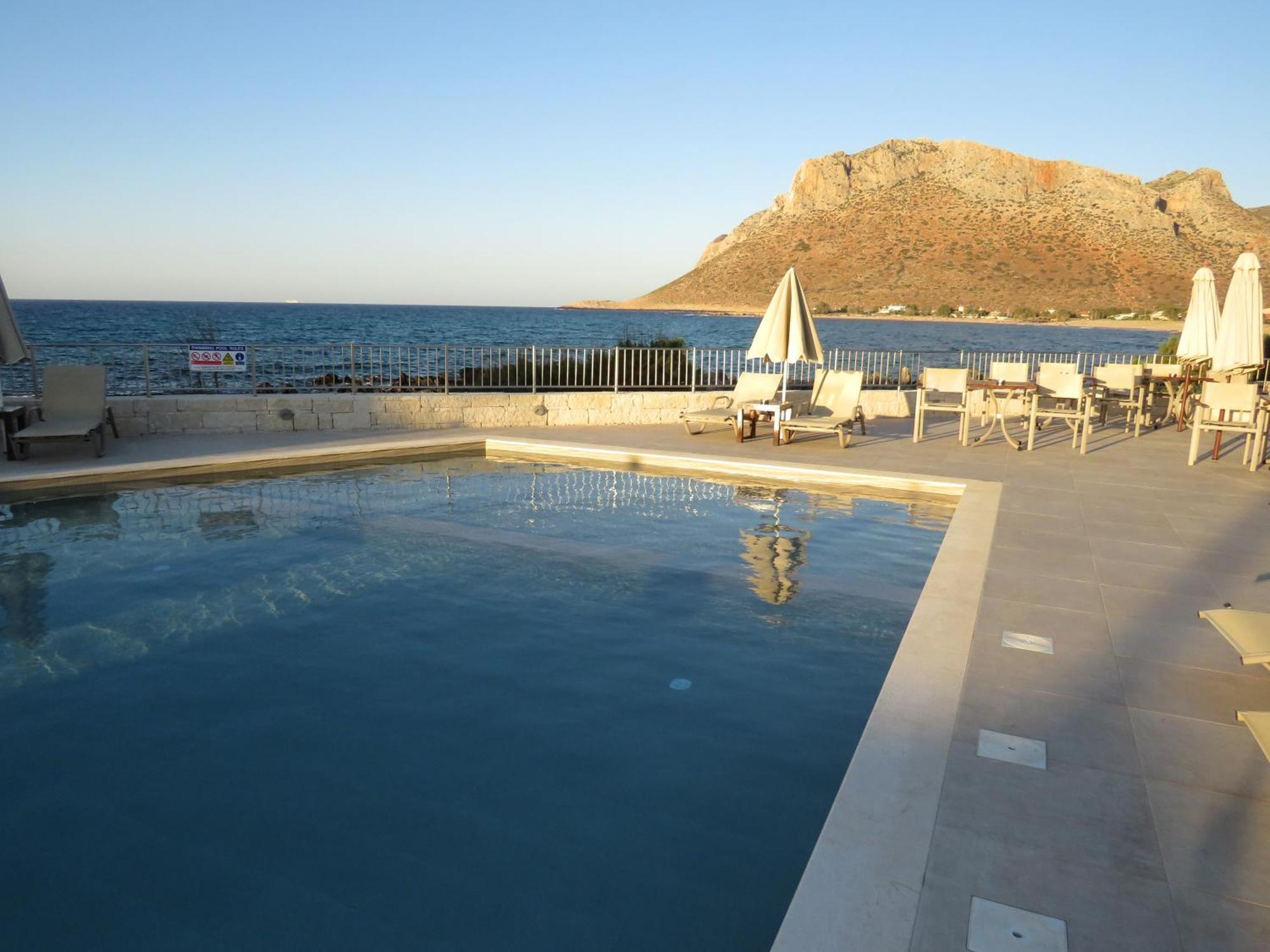 Blue Beach Villas Apartments Stavros  Exterior photo