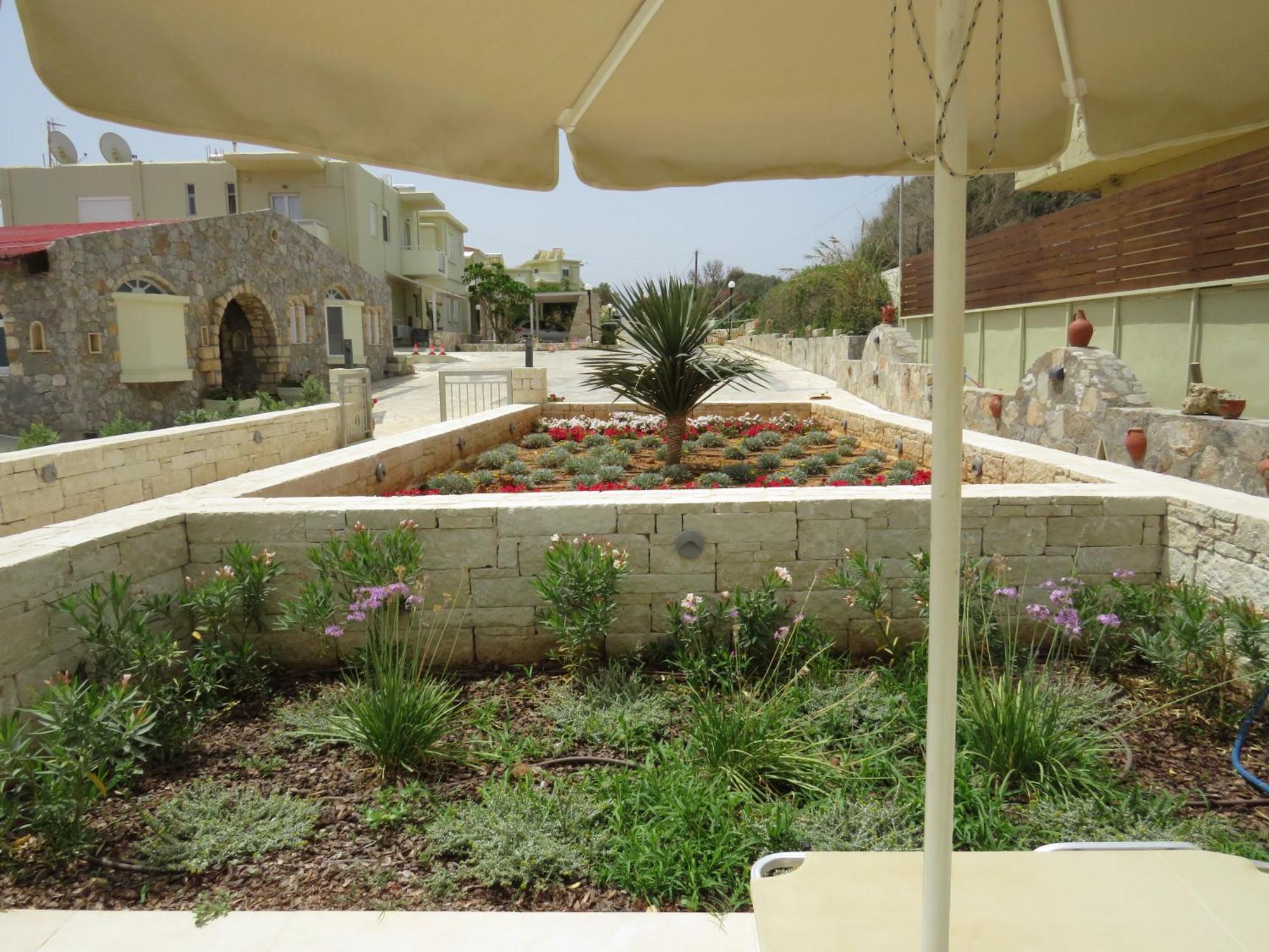 Blue Beach Villas Apartments Stavros  Exterior photo