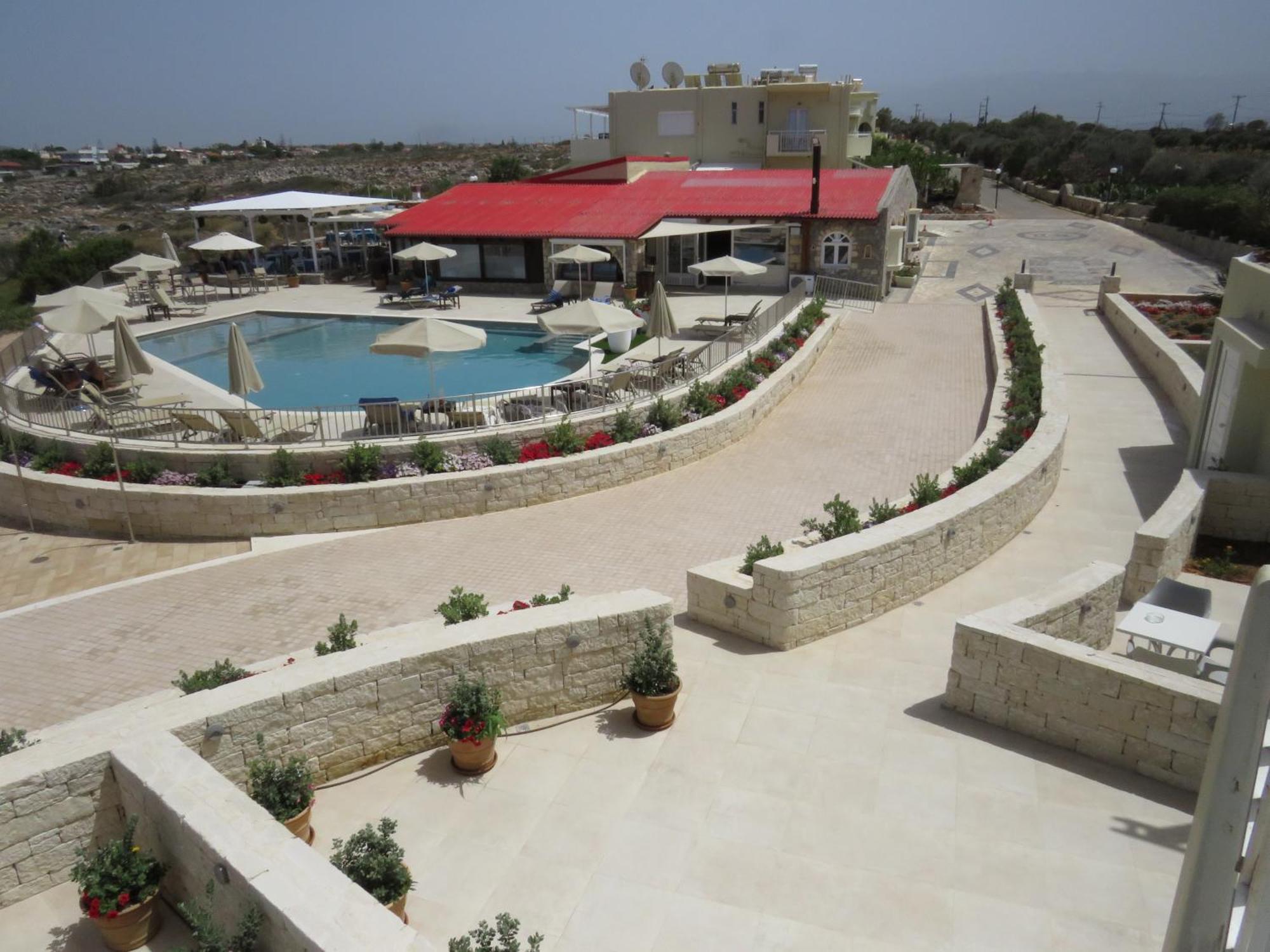 Blue Beach Villas Apartments Stavros  Exterior photo