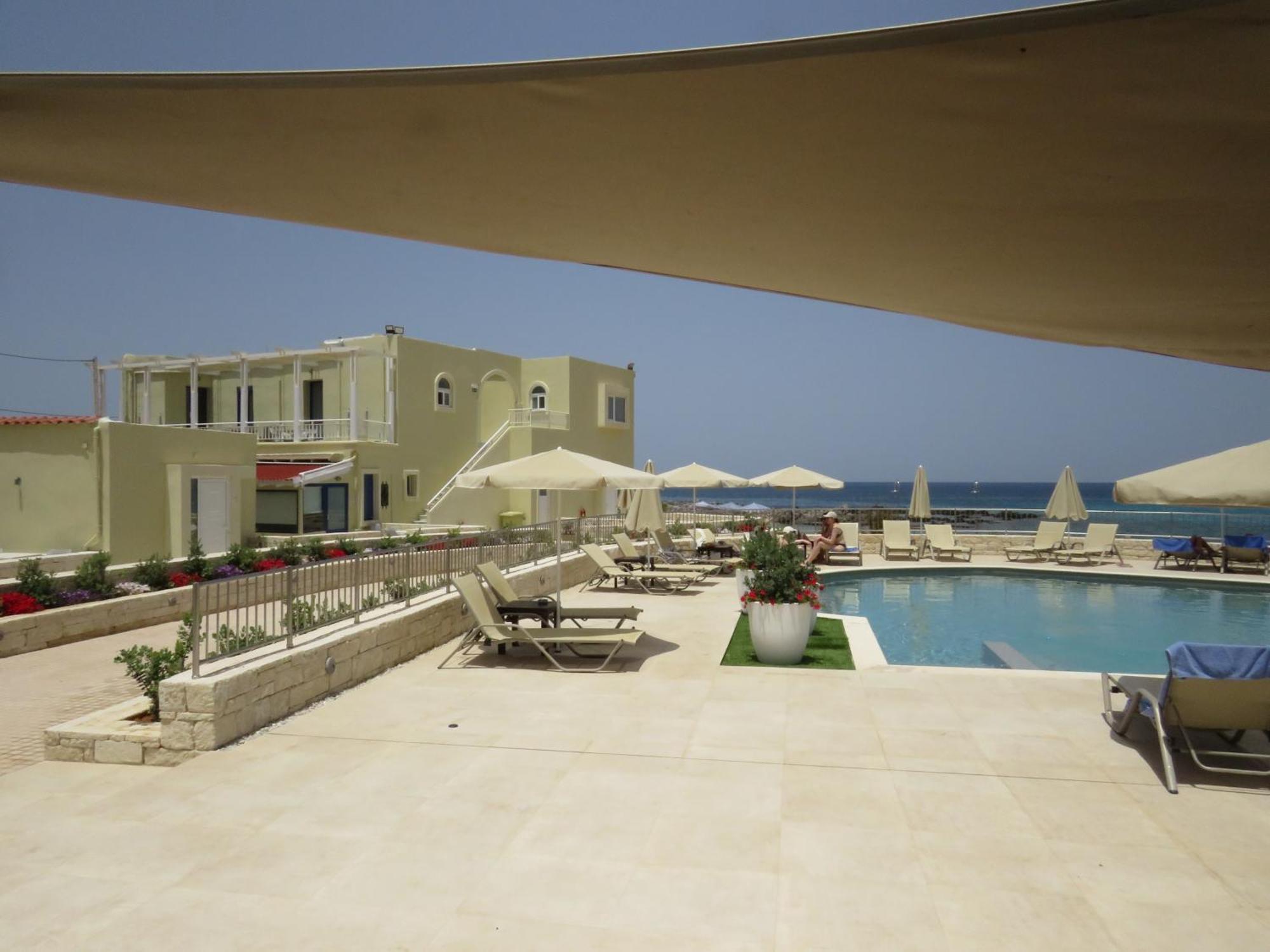 Blue Beach Villas Apartments Stavros  Exterior photo