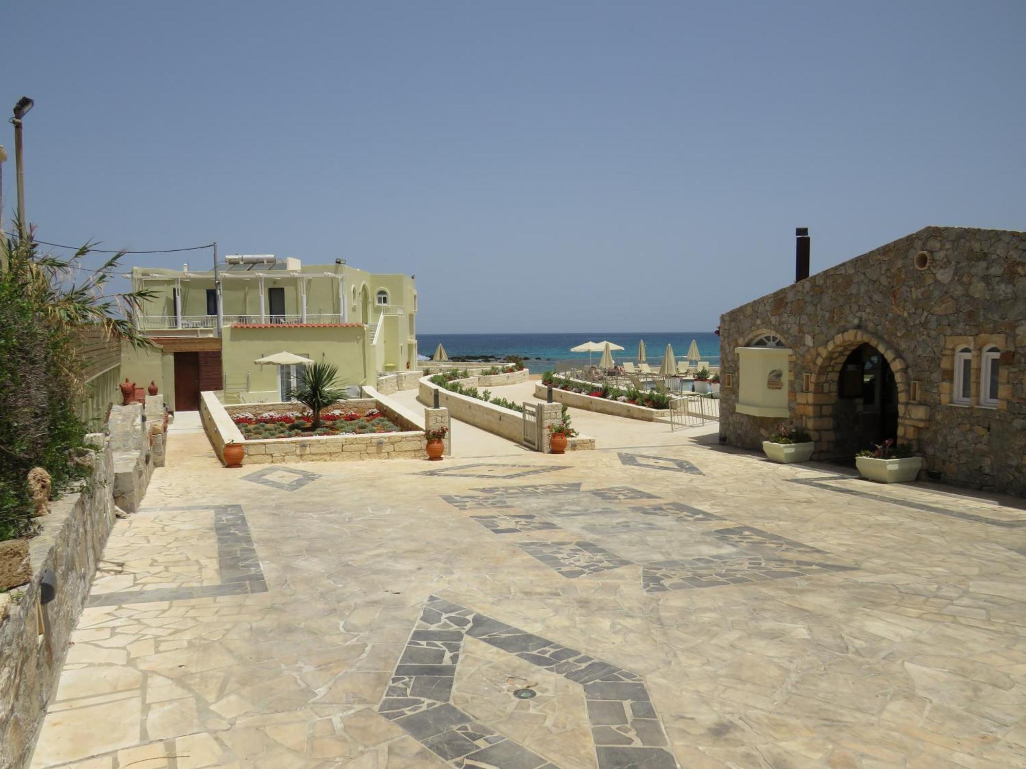 Blue Beach Villas Apartments Stavros  Exterior photo