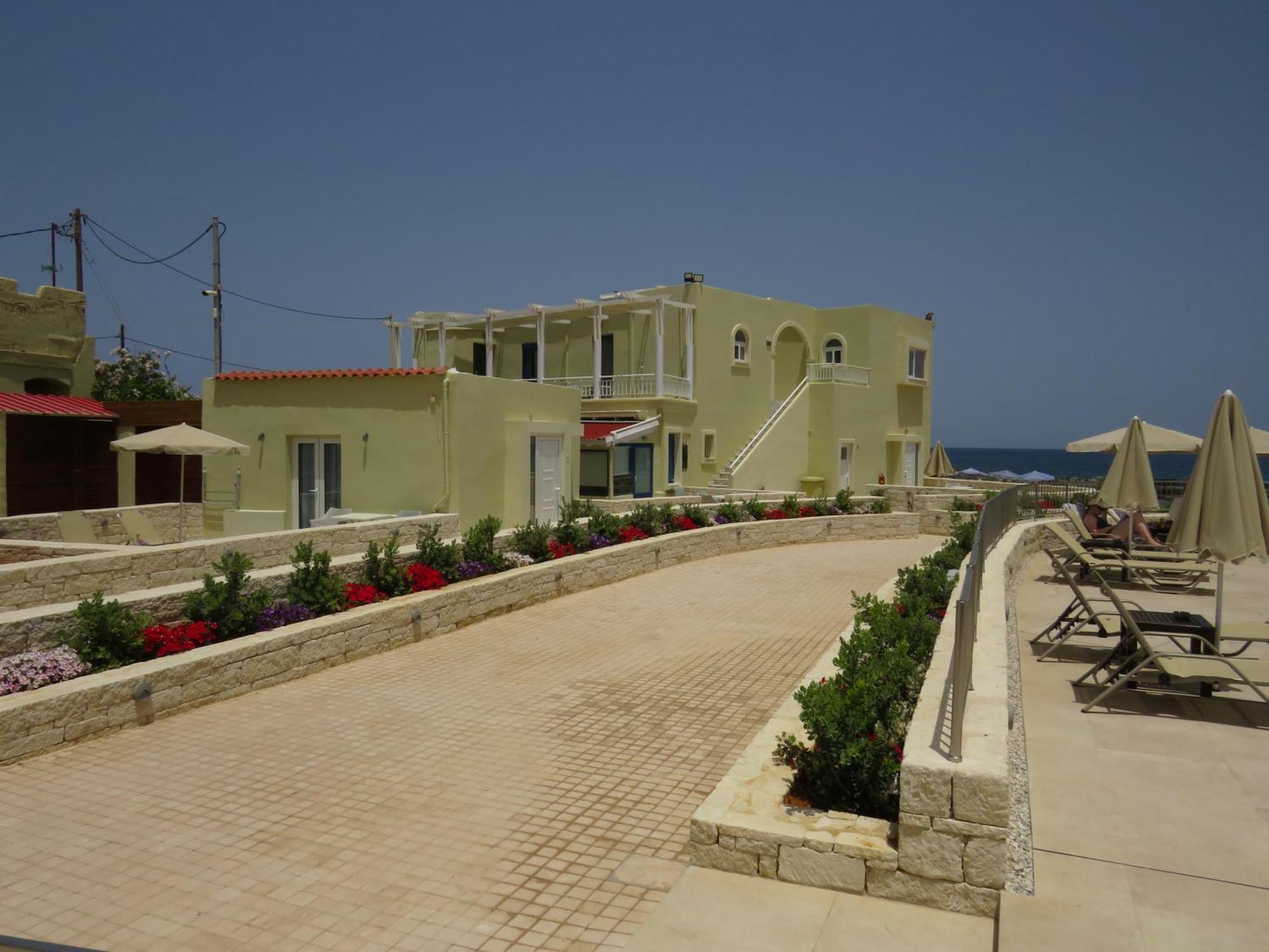 Blue Beach Villas Apartments Stavros  Exterior photo