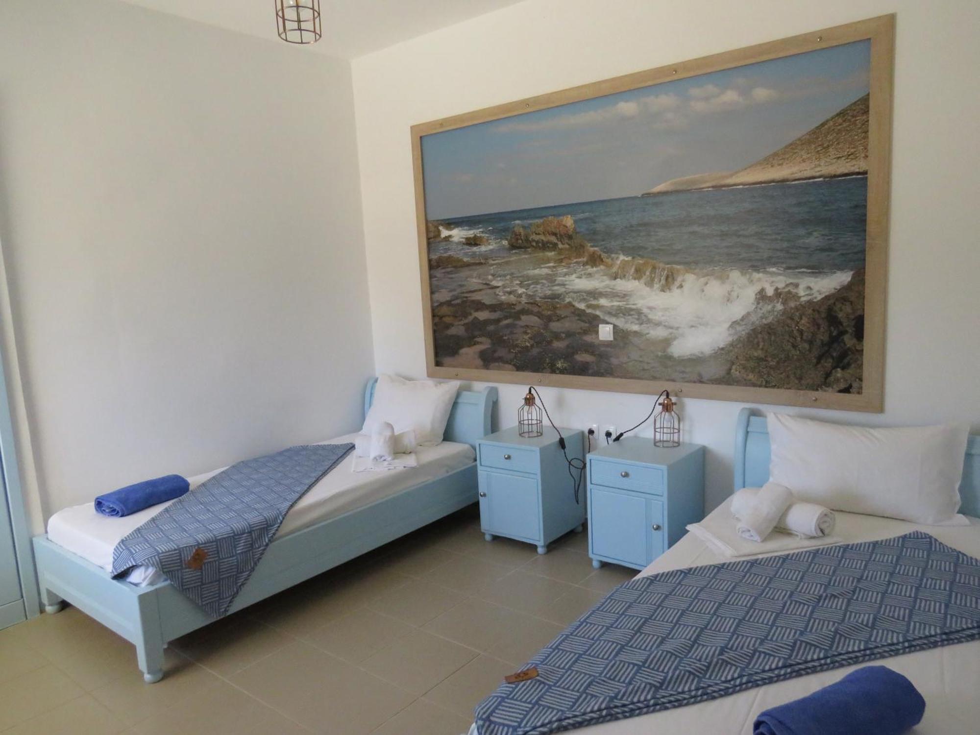 Blue Beach Villas Apartments Stavros  Exterior photo